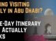 Hosting Visiting Family in Abu Dhabi A One-Day Itinerary That Actually Works