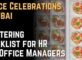 Office Celebrations in Dubai A Catering Checklist for HR and Office Managers