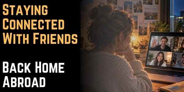 Staying Connected With Friends Back Home Abroad