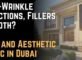 Aesthetic practitioner discussing anti-wrinkle injections and dermal filler options with a patient