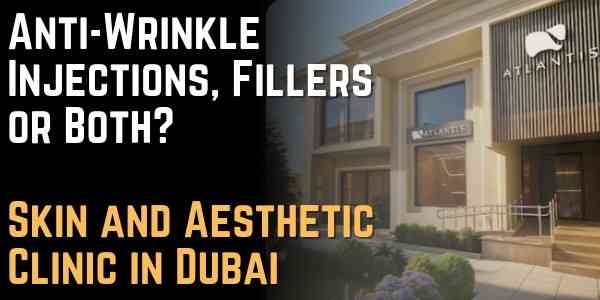 Aesthetic practitioner discussing anti-wrinkle injections and dermal filler options with a patient