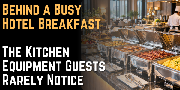 Behind a Busy Hotel Breakfast The Kitchen Equipment Guests Rarely Notice