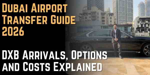 Dubai Airport Transfer Guide 2026 DXB Arrivals, Options and Costs Explained