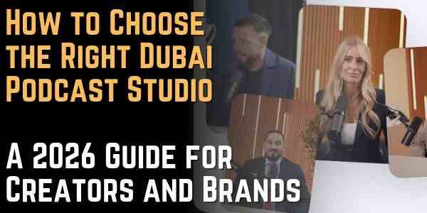 How to Choose the Right Dubai Podcast Studio A 2026 Guide for Creators and Brands