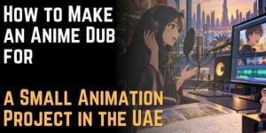 How to Make an Anime Dub for a Small Animation Project in the UAE
