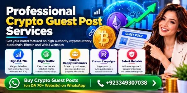 Buy Crypto Guest Posts – Cryptocurrency, Blockchain & Web3 Guest Posting Services