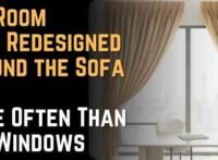 The Room Gets Redesigned Around the Sofa More Often Than the Windows