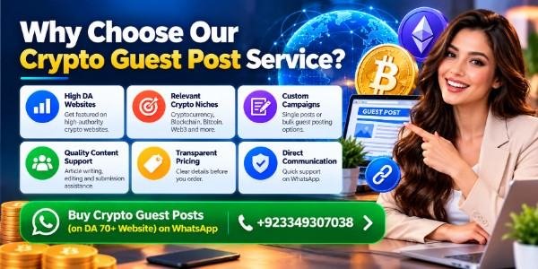 Buy Crypto Guest Posts – Cryptocurrency, Blockchain & Web3 Guest Posting Services